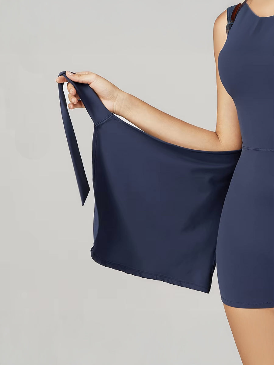 Sculpting Romper Dress