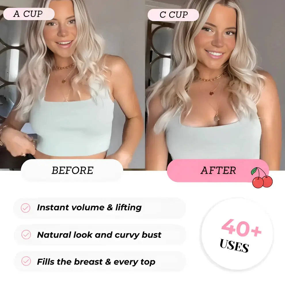 Instant Lift & Boost, Washable & Reusable, Outfit Enhancer